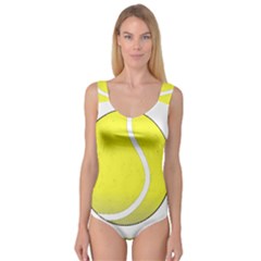 Tennis Ball Ball Sport Fitness Princess Tank Leotard  by Nexatart