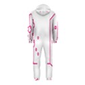 Deep Clean Bubbel Door Pink Polka Circle Hooded Jumpsuit (Kids) View2