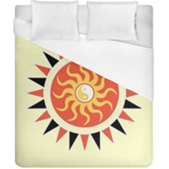 Yin Yang Sunshine Duvet Cover (california King Size) by linceazul