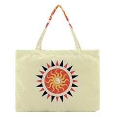 Yin Yang Sunshine Medium Tote Bag by linceazul