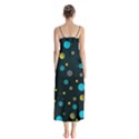 Decorative dots pattern Chiffon Maxi Dress View2