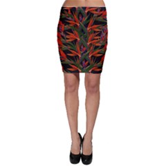 Bird Of Paradise Bodycon Skirt by Valentinaart