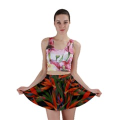 Bird Of Paradise Mini Skirt by Valentinaart