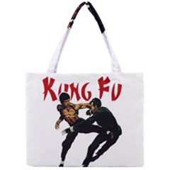 Kung Fu  Mini Tote Bag by Valentinaart