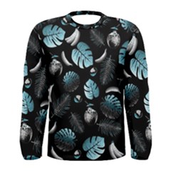 Tropical Pattern Men s Long Sleeve Tee by Valentinaart