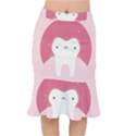 Sad Tooth Pink Mermaid Skirt View1