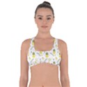 pineapple fruit and juice patterns Got No Strings Sports Bra View1