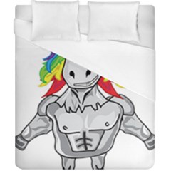 Angry Unicorn Duvet Cover (california King Size) by KAllan