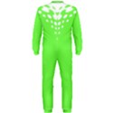 Bubble Polka Circle Green OnePiece Jumpsuit (Men)  View2