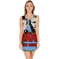 Make Tyranny Great Again Sleeveless Bodycon Dress by Valentinaart