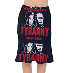 Make Tyranny Great Again Mermaid Skirt by Valentinaart