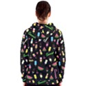 Summer pattern Women s Zipper Hoodie View2