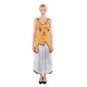 Yellow Cat Egg Sleeveless Maxi Dress View1