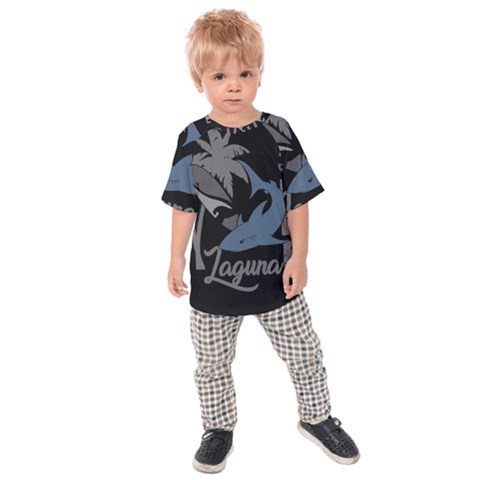 Surf - Laguna Kids Raglan Tee by Valentinaart