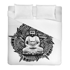 Ornate Buddha Duvet Cover (full/ Double Size) by Valentinaart