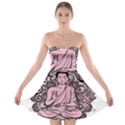 Ornate Buddha Strapless Bra Top Dress View1