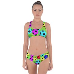 Balls Colors Criss Cross Bikini Set by BangZart