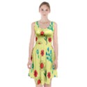 Flowers Fabric Design Racerback Midi Dress View1