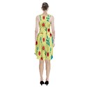 Flowers Fabric Design Racerback Midi Dress View2