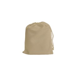 Solid Christmas Gold Drawstring Pouches (xs)  by PodArtist