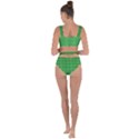 Green Scales Bandaged Up Bikini Set  View2