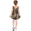 Old And Worn Acoustic Guitars Yin Yang Kids  Sleeveless Dress View2