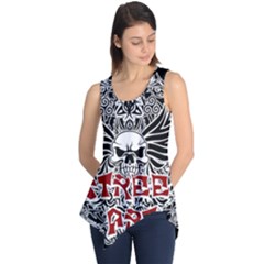 Tattoo Tribal Street Art Sleeveless Tunic by Valentinaart