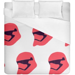 Stormtroper Pattern  Duvet Cover (king Size) by paulaoliveiradesign