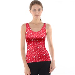 Heart Pattern Tank Top by BangZart