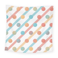 Simple Saturated Pattern Square Tapestry (large) by linceazul