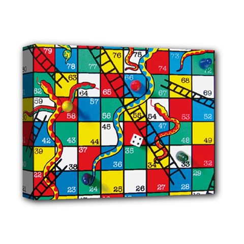 Snakes And Ladders Deluxe Canvas 14  X 11  by BangZart