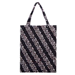 Batik Jarik Parang Classic Tote Bag by BangZart