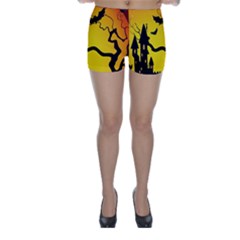 Halloween Night Terrors Skinny Shorts by BangZart