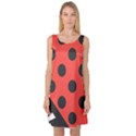 Abstract Bug Cubism Flat Insect Sleeveless Satin Nightdress View1