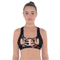 Do what your brain says Cross Back Sports Bra View1