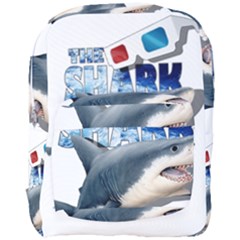 The Shark Movie Full Print Backpack by Valentinaart