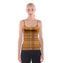 Plaid Pattern Spaghetti Strap Top View1