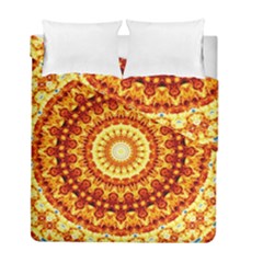 Powerful Love Mandala Duvet Cover Double Side (full/ Double Size) by designworld65