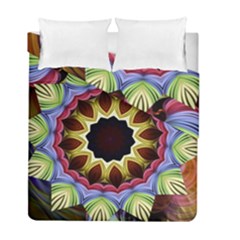 Love Energy Mandala Duvet Cover Double Side (full/ Double Size) by designworld65