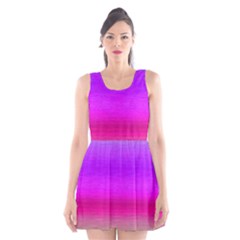 Ombre Scoop Neck Skater Dress by ValentinaDesign