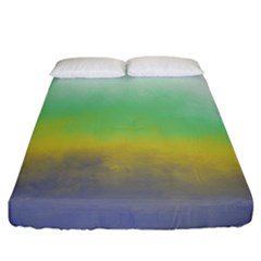 Ombre Fitted Sheet (king Size) by ValentinaDesign