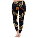 Bat, pumpkin and spider pattern Classic Winter Leggings View4