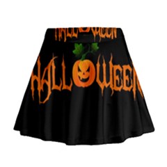 Halloween Mini Flare Skirt by Valentinaart