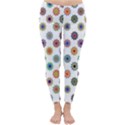 Flowers Pattern Recolor Artwork Sunflower Rainbow Beauty Classic Winter Leggings View1