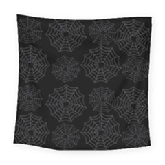 Spider Web Square Tapestry (large) by Valentinaart