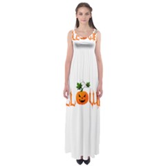 Halloween Empire Waist Maxi Dress by Valentinaart