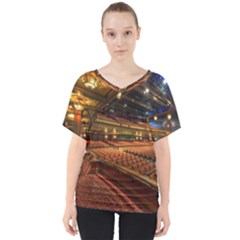 Florida State University V-neck Dolman Drape Top by BangZart