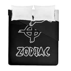 Zodiac Killer  Duvet Cover Double Side (full/ Double Size) by Valentinaart