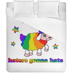 Unicorn Sheep Duvet Cover (california King Size) by Valentinaart