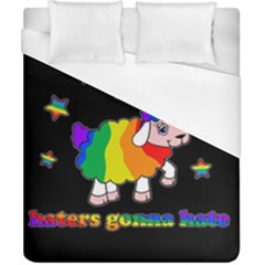 Unicorn Sheep Duvet Cover (california King Size) by Valentinaart